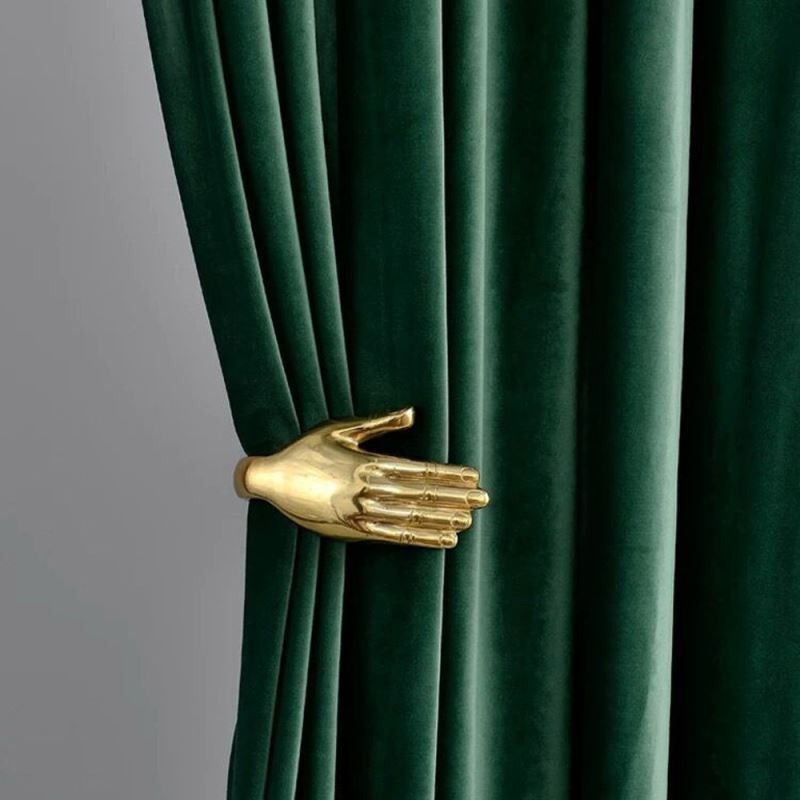 Cortina Opaca Max Hecha A Medida, Imitación Terciopelo, Color Liso Oscuro, Para Dormitorio