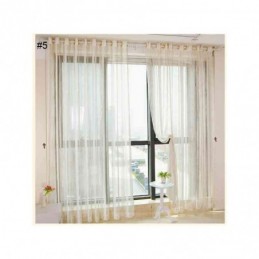 Cortina Transparente Personalizada, Hecha A Medida, Tratamiento De Ventana Tradicional Kent