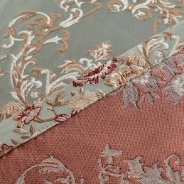 Cortina Opaca Clásica Max Hecha A Medida Con Imitación De Relieve Jacquard Para Dormitorio