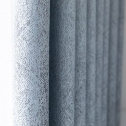 Elegante Cortina Opaca Hecha A Medida, Color Liso, Para Dormitorio Y Oficina.