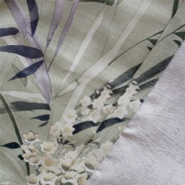 Cortina De Bambú Verde Hecha A Medida, Moderna, Con Impresión Semiopaca, Para Sala De Estar, Dormitorio Infantil