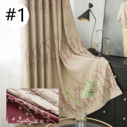 Cortina Hecha A Medida Cortina Americana De Planta Jacquard