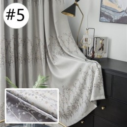 Cortina Hecha A Medida Cortina Americana De Planta Jacquard