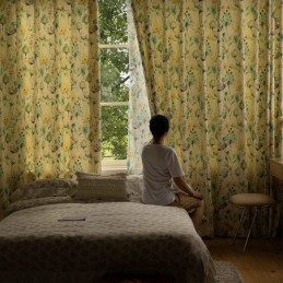 Cortinas Opacas Con Estampado Floral Americano