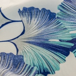 Cortina A Medida Cortina Estilo Nórdico Estampado Hojas