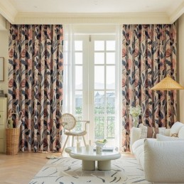 Cortina De Algodón Hecha A...