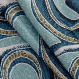 Cortinas Opacas Escandinavas Con Estampado De Chenilla