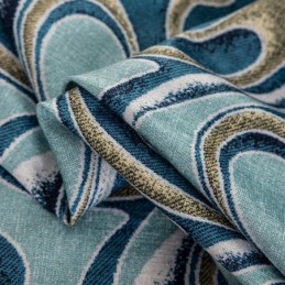 Cortinas Opacas Escandinavas Con Estampado De Chenilla