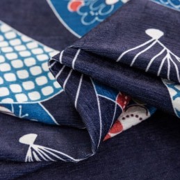 Cortinas De Chenilla Con Estampado Nórdico De Abanico Y Opacas