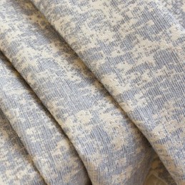 Cortina De Chenilla Europea Hecha A Medida Con Bordado Floral Para Sala De Estar Y Dormitorio.