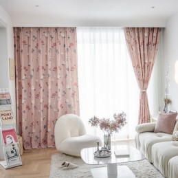 Cortina De Algodón Hecha A...