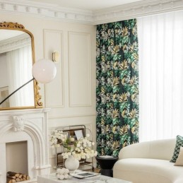 Cortinas Opacas De Chenilla...