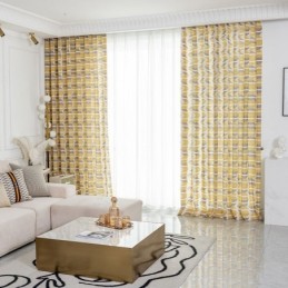 Cortina Estampada Cortina A...