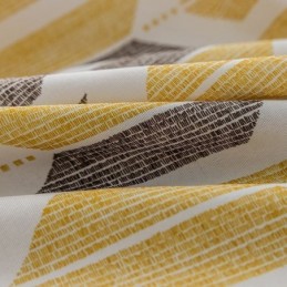 Cortina Estampada Cortina A Medida Estilo Nórdico Algodón