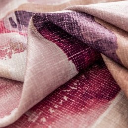 Cortinas Opacas Con Estampado Nórdico De Chenilla