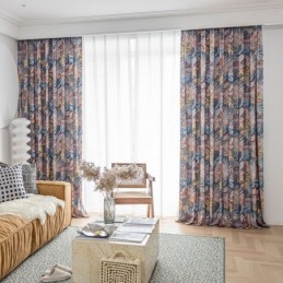 Cortina De Algodón Hecha A...