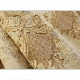 Cortina Semiopaca De Chenilla, Hecha A Medida, Con Bordado De Flores Europeas, Para Sala De Estar Y Dormitorio