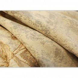 Cortina Semiopaca De Chenilla, Hecha A Medida, Con Bordado De Flores Europeas, Para Sala De Estar Y Dormitorio