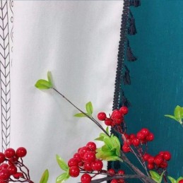 Cortina De Lino Estampada Hecha A Medida, Estilo Nórdico, Para Sala De Estar Y Dormitorio.