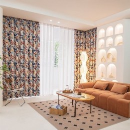 Cortina De Algodón Estilo...