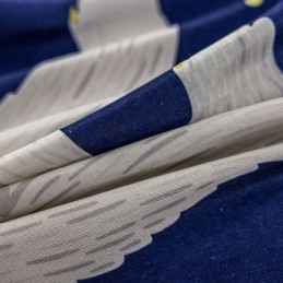 Cortina De Algodón Hecha A Medida, Estilo Infantil, Con Estampado De Oso Polar.