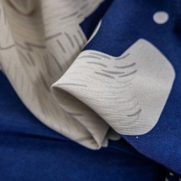 Cortina De Algodón Hecha A Medida, Estilo Infantil, Con Estampado De Oso Polar.