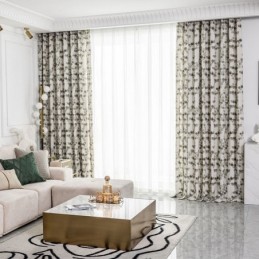 Cortina De Algodón Hecha A...