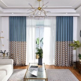 Cortina De Algodón Hecha A...