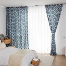 Cortina De Algodón Hecha A...