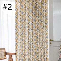 Cortina De Algodón Hecha A Medida Cortina Estampada Estilo Nórdico