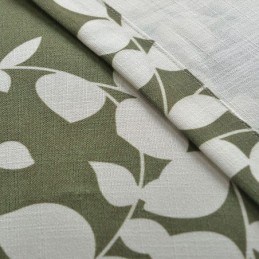 Cortina Opaca Hecha A Medida, Estilo Nórdico, Estampado Floral Para Sala De Estar Y Dormitorio.