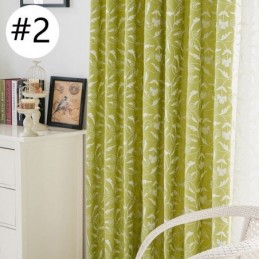 Cortina Opaca De Algodón Hecha A Medida, Estilo Nórdico, Bordada, Para Sala De Estar Y Dormitorio.