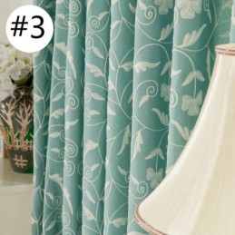 Cortina Opaca De Algodón Hecha A Medida, Estilo Nórdico, Bordada, Para Sala De Estar Y Dormitorio.