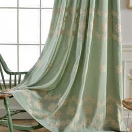 Cortina Opaca De Algodón De...