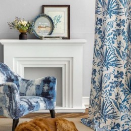 Cortinas Opacas Con Estampado De Plantas, Hechas A Medida, Para Sala De Estar Y Dormitorio.