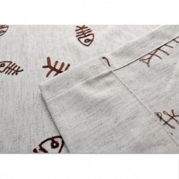 Cortina Opaca Nórdica Hecha A Medida Con Diseño De Espiga De Pescado En Jacquard Para Sala De Estar Y Dormitorio.