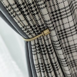 Cortinas Modernas Sencillas De Pata De Gallo