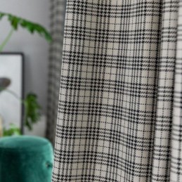 Cortinas Modernas Sencillas De Pata De Gallo