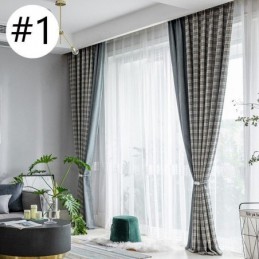 Cortinas Modernas Sencillas De Pata De Gallo