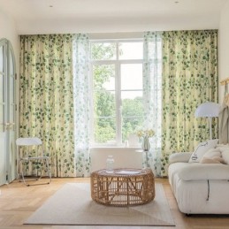 Cortinas Chevron Estilo...