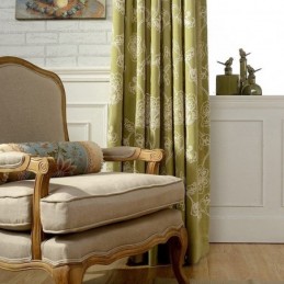 Cortina Opaca De Lino Y...