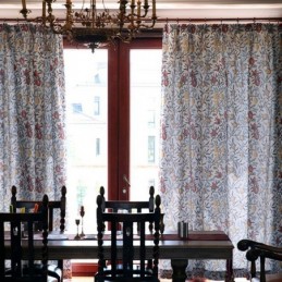 Cortina Con Estampado De Plantas, Hecha A Medida, Minimalista, Opaca, Para Sala De Estar Y Dormitorio.