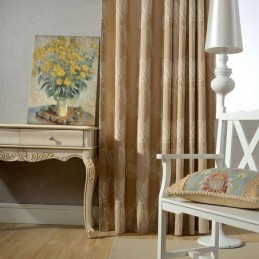 Cortina Opaca De Lino Y...