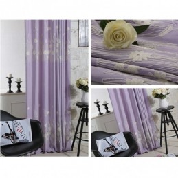 Cortina Opaca De Algodón Hecha A Medida, Con Diseño De Plantas Nórdicas Bordadas Para Sala De Estar Y Dormitorio.