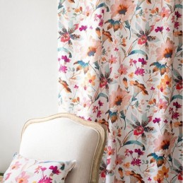 Cortinas Opacas Con Estampado De Plantas, Hechas A Medida, Con Aislamiento Térmico Para Sala De Estar Y Dormitorio.