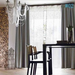 Cortinas Opacas Modernas De Lino De Color Liso, Personalizadas De Primera Calidad Para Sala De Estar Y Comedor