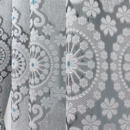 Cortinas Opacas Bordadas Europeas, Hechas A Medida, Para Sala De Estar Y Dormitorio.