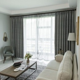 Cortina Hecha A Medida Cortina Con Estampado De Hojas Cortinas Opacas Americanas