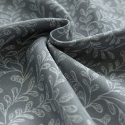 Cortina Hecha A Medida Cortina Con Estampado De Hojas Cortinas Opacas Americanas