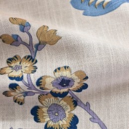 Cortinas Americanas Opacas Con Estampado Floral